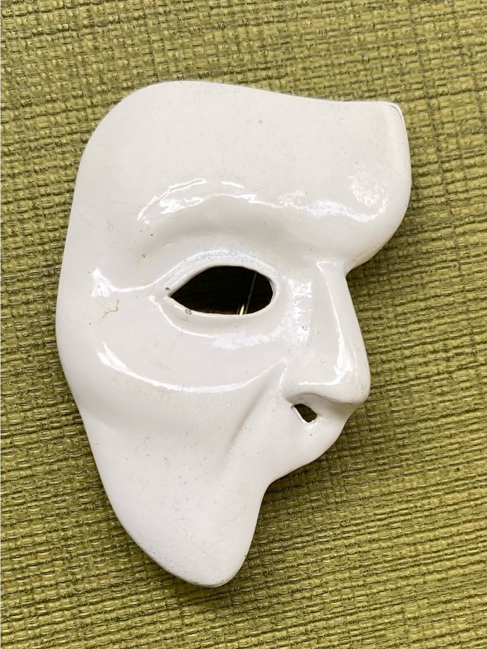 Vintage Phantom of the Opera Mask Brooch